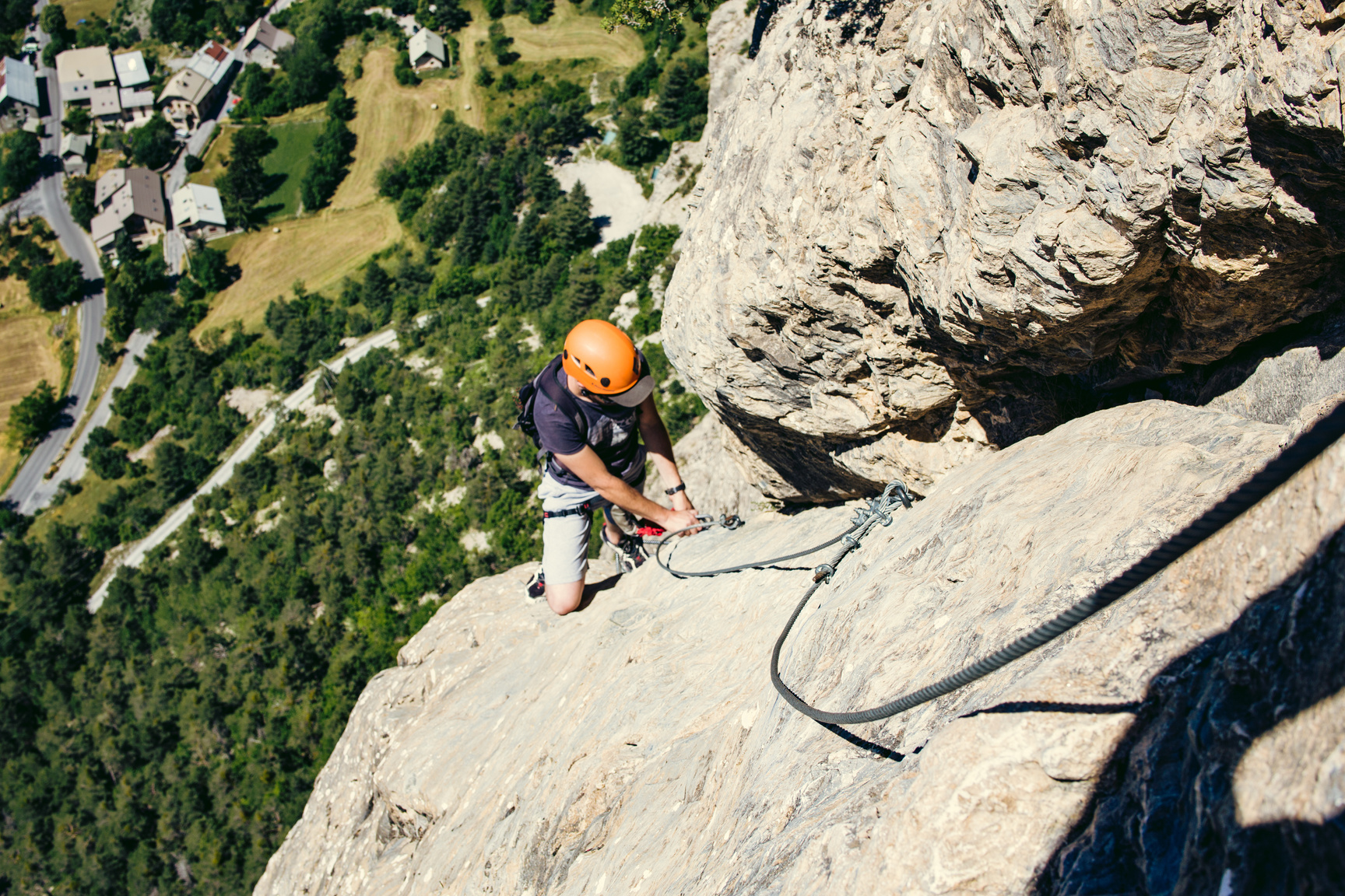 Climbing Via Ferrata